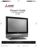 Mitsubishi LT3050 TV Operating Manual